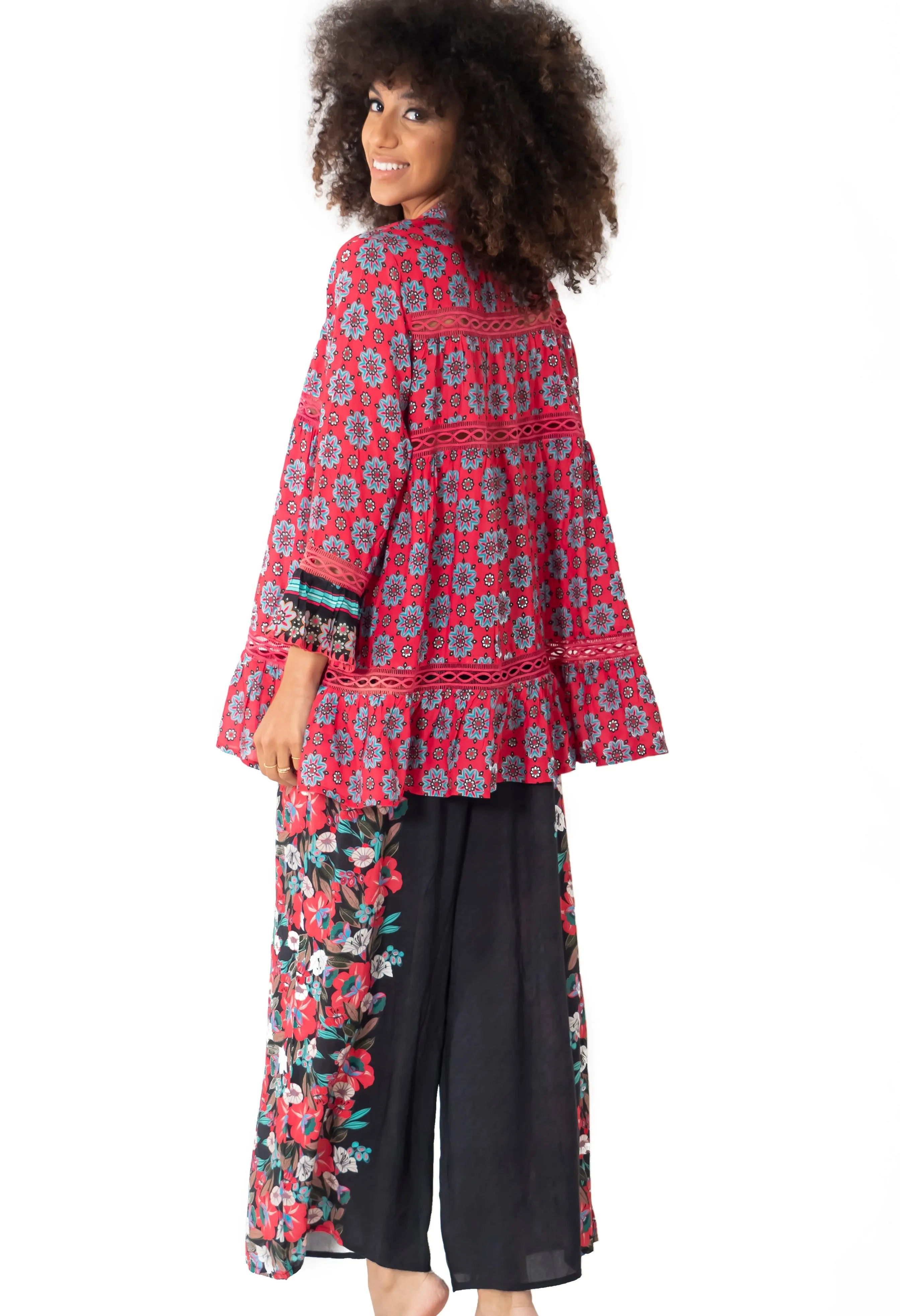 PANTALONI PALAZZO ISLA MUJERS
