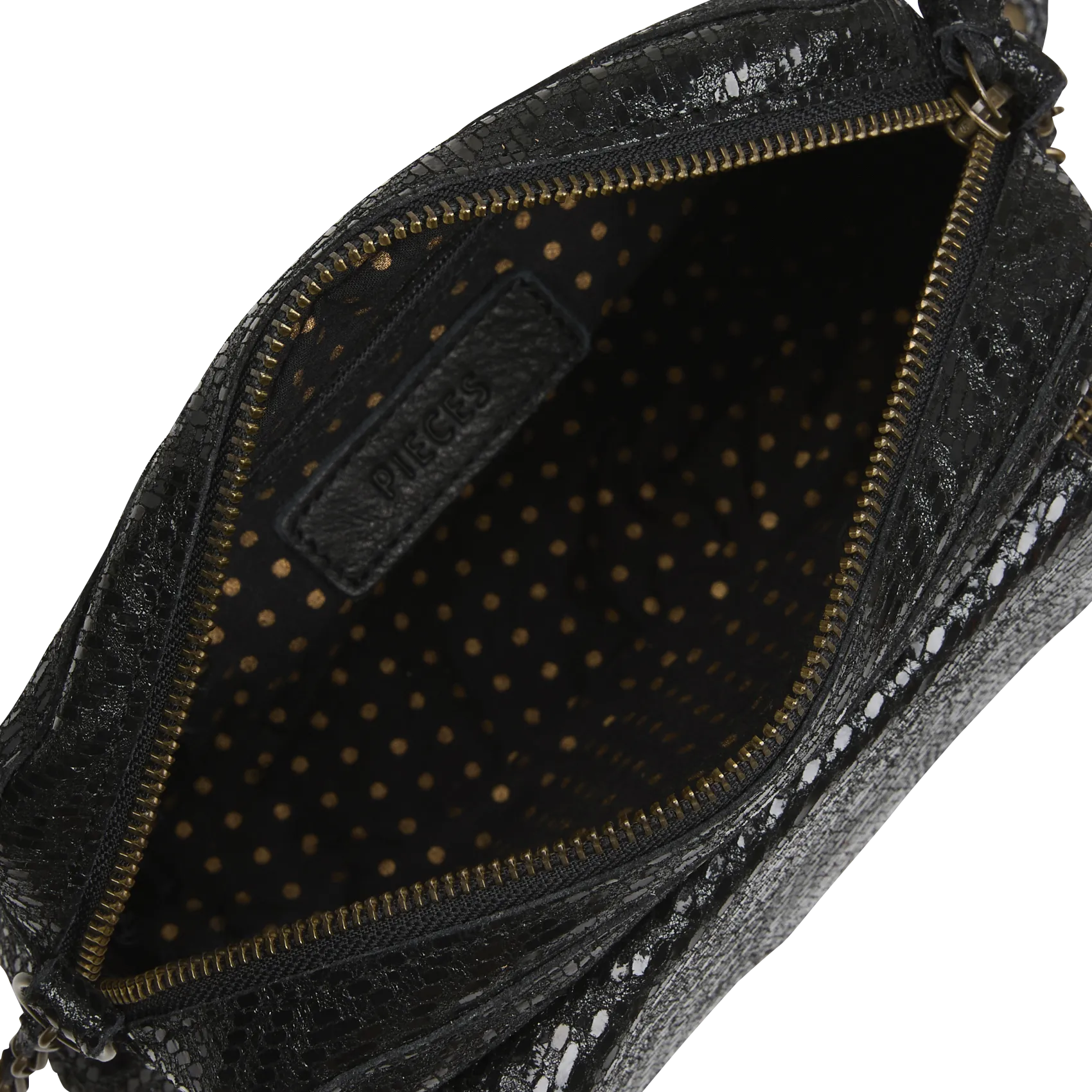  PIECES   NAINA - Borsa a bandoliera in pelle | Nero