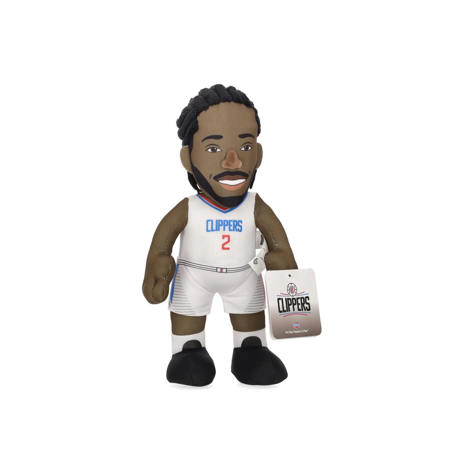 Pupazzetto Uomo Nba Plush No 2 Khawi Leonard Loscli Original Team Colors