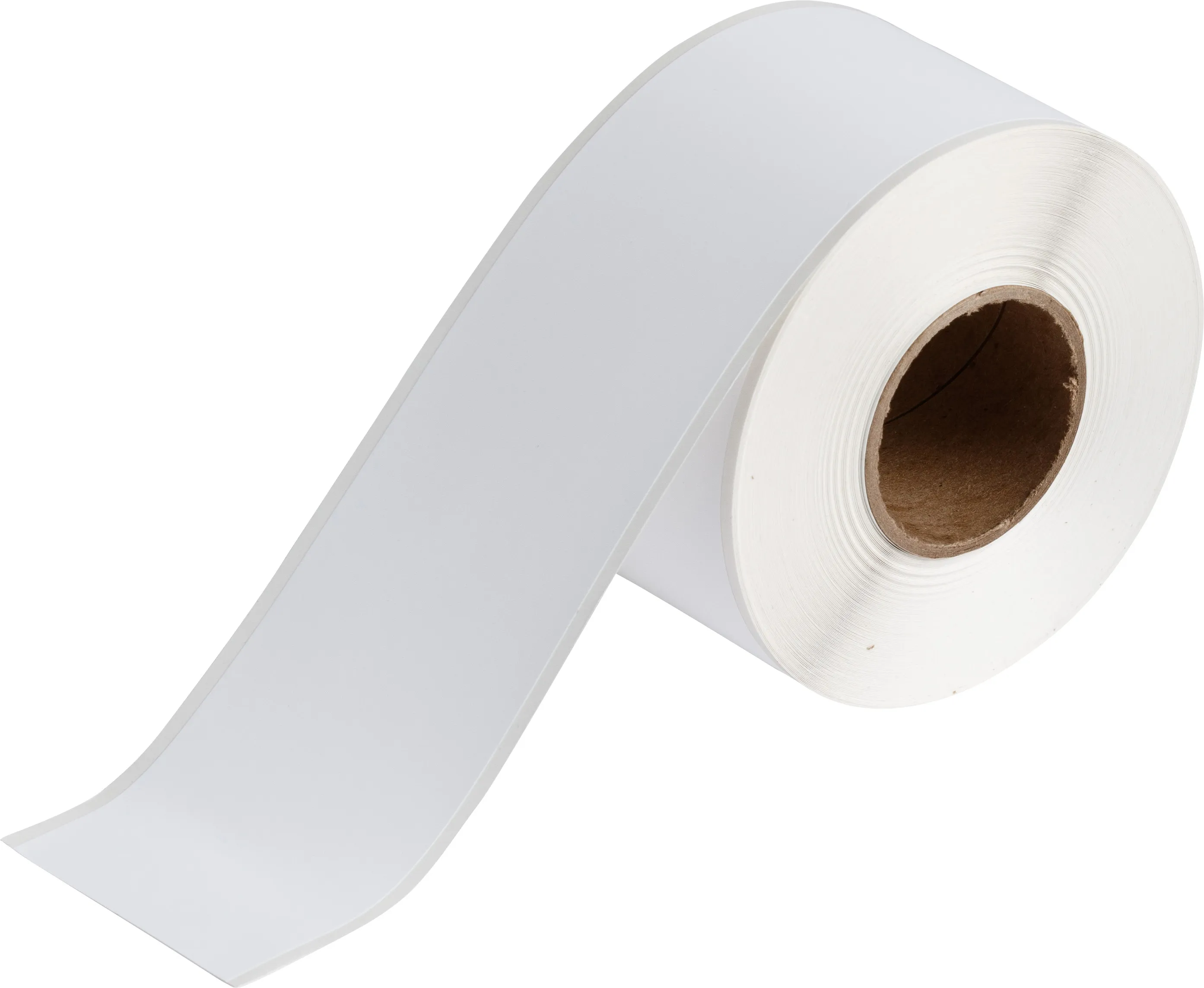 Rotolo di etichette adesive Brady, col. Bianco