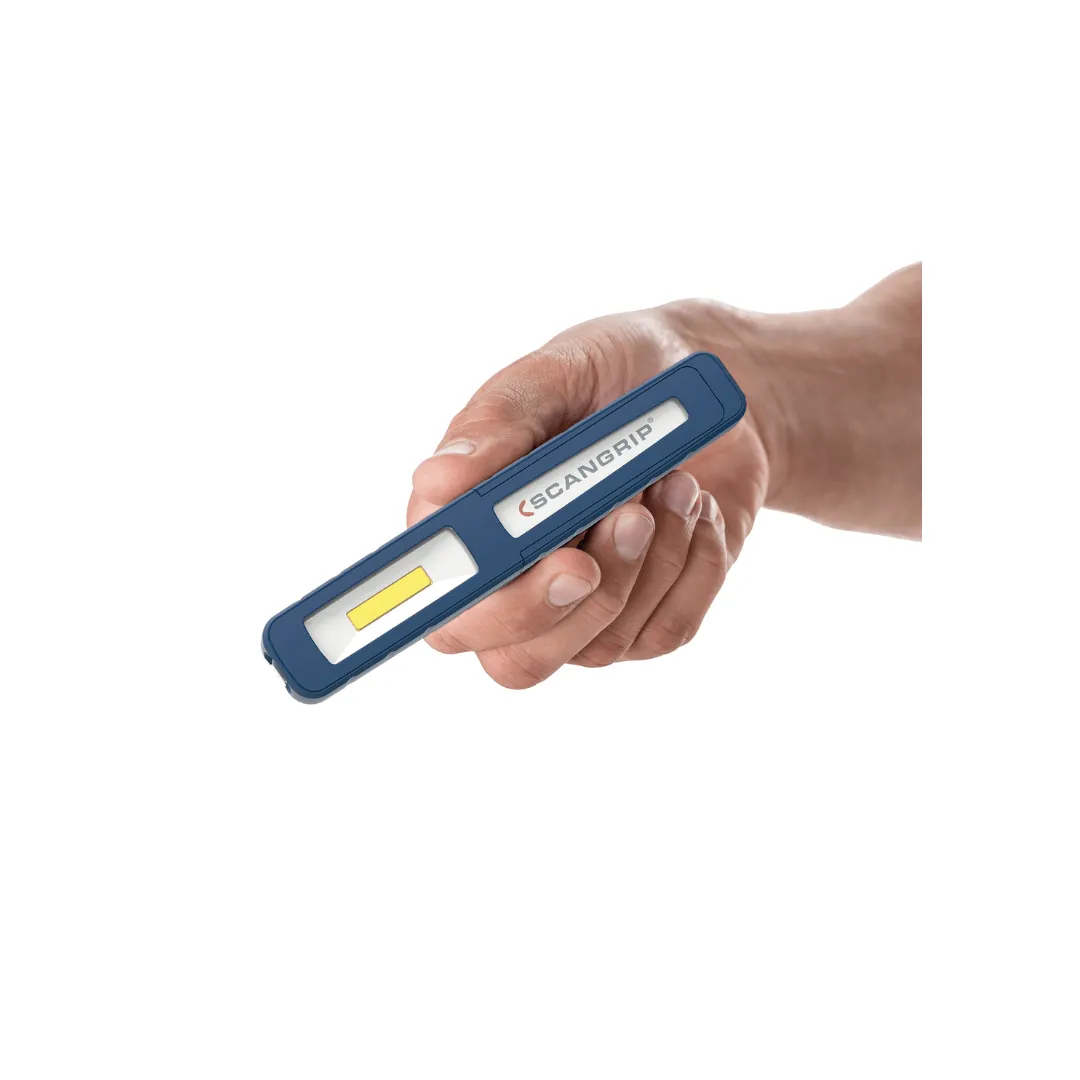 Scangrip 035420 - Torcia UNIPEN a LED COB 2 in 1 con luce superiore