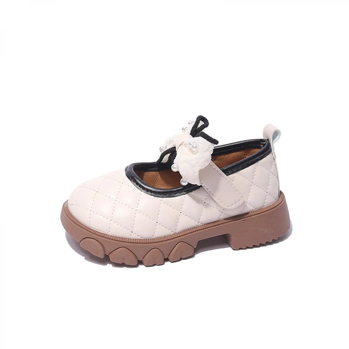 Scarpe in pelle PU per ragazze superiori scozzesi Scarpe da performance per la scuola primaria di inizio autunno Scarpe da princ