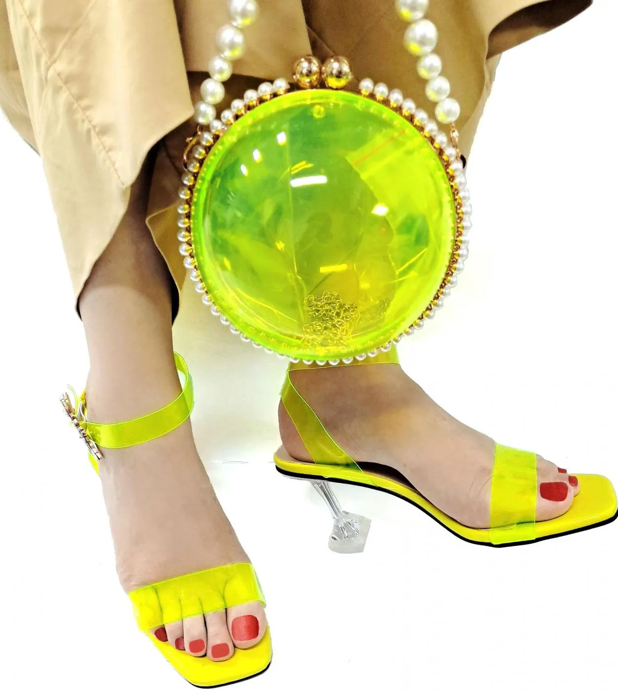 Scarpe Pompe Nuovo arrivo Design italiano Hot Fashion Style African Party Wedding