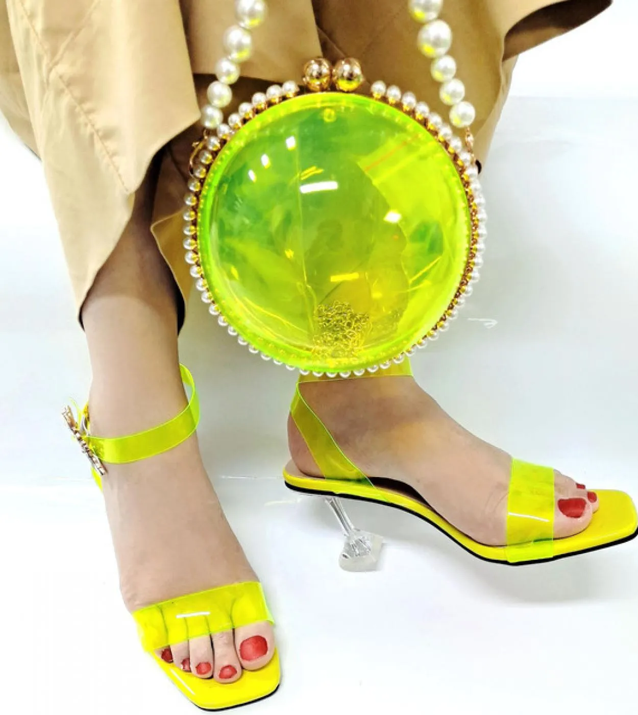 Scarpe Pompe Nuovo arrivo Design italiano Hot Fashion Style African Party Wedding