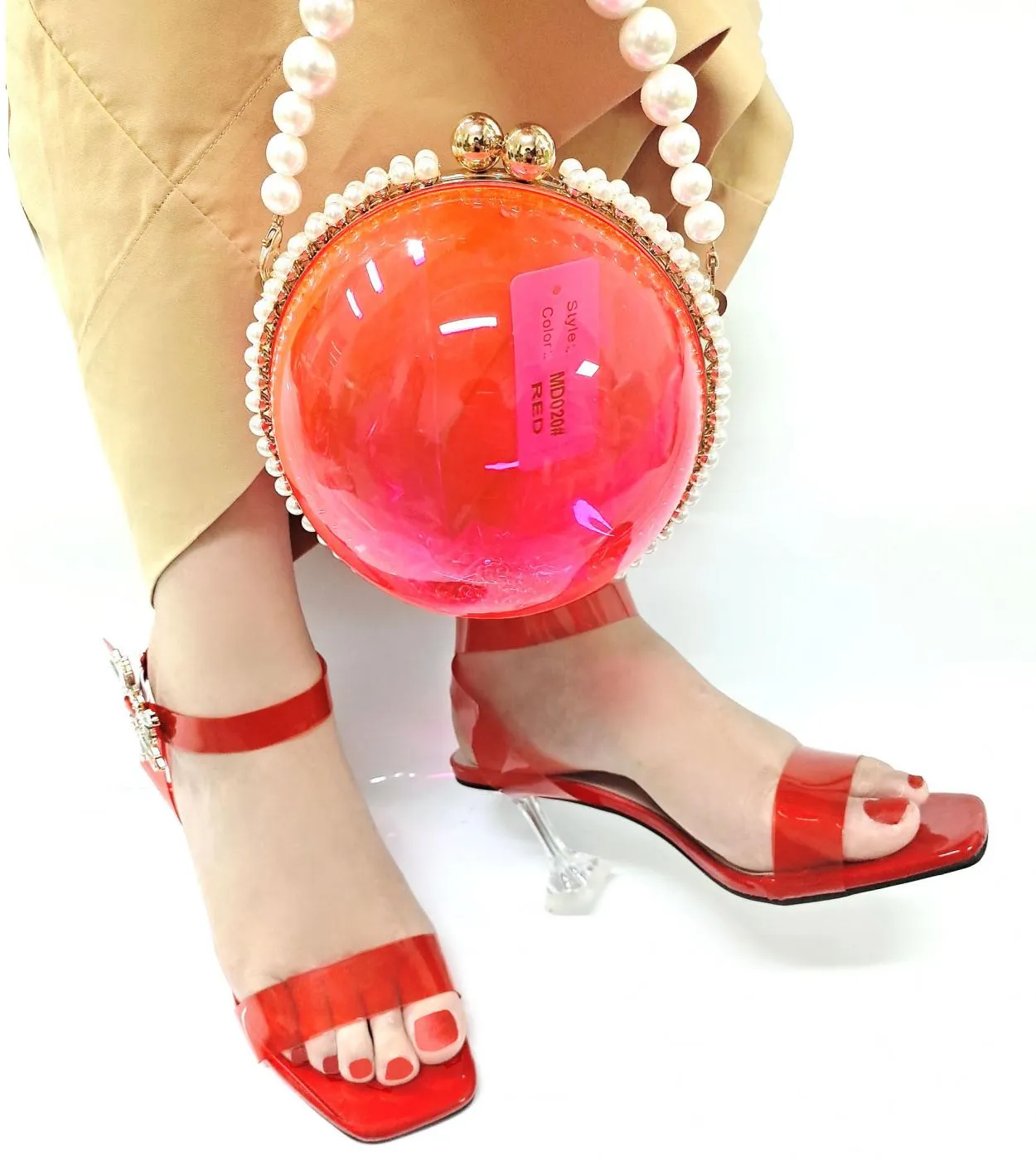 Scarpe Pompe Nuovo arrivo Design italiano Hot Fashion Style African Party Wedding