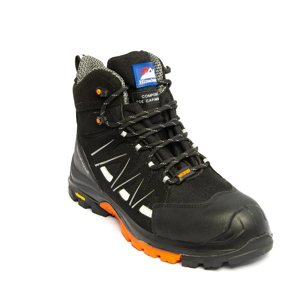 Scarponcini antinfortunistici Himalayan da  Unisex tg. 44, col. Nero