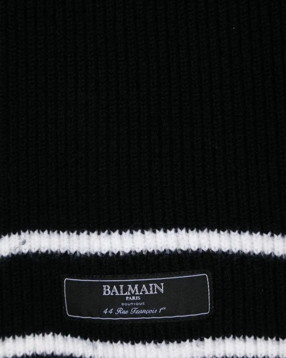 Sciarpa con logo Balmain A/I 2024