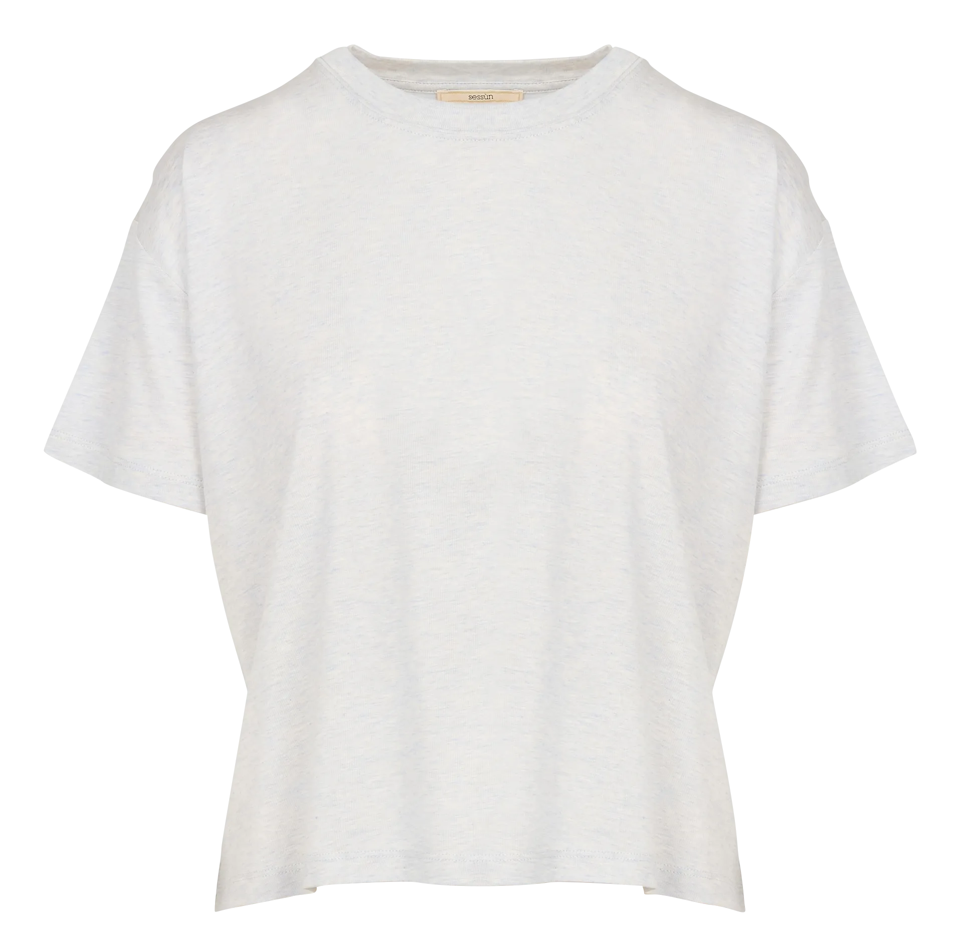  SESSUN   TOO - T-shirt morbida scollo tondo taglio ampio | Blu