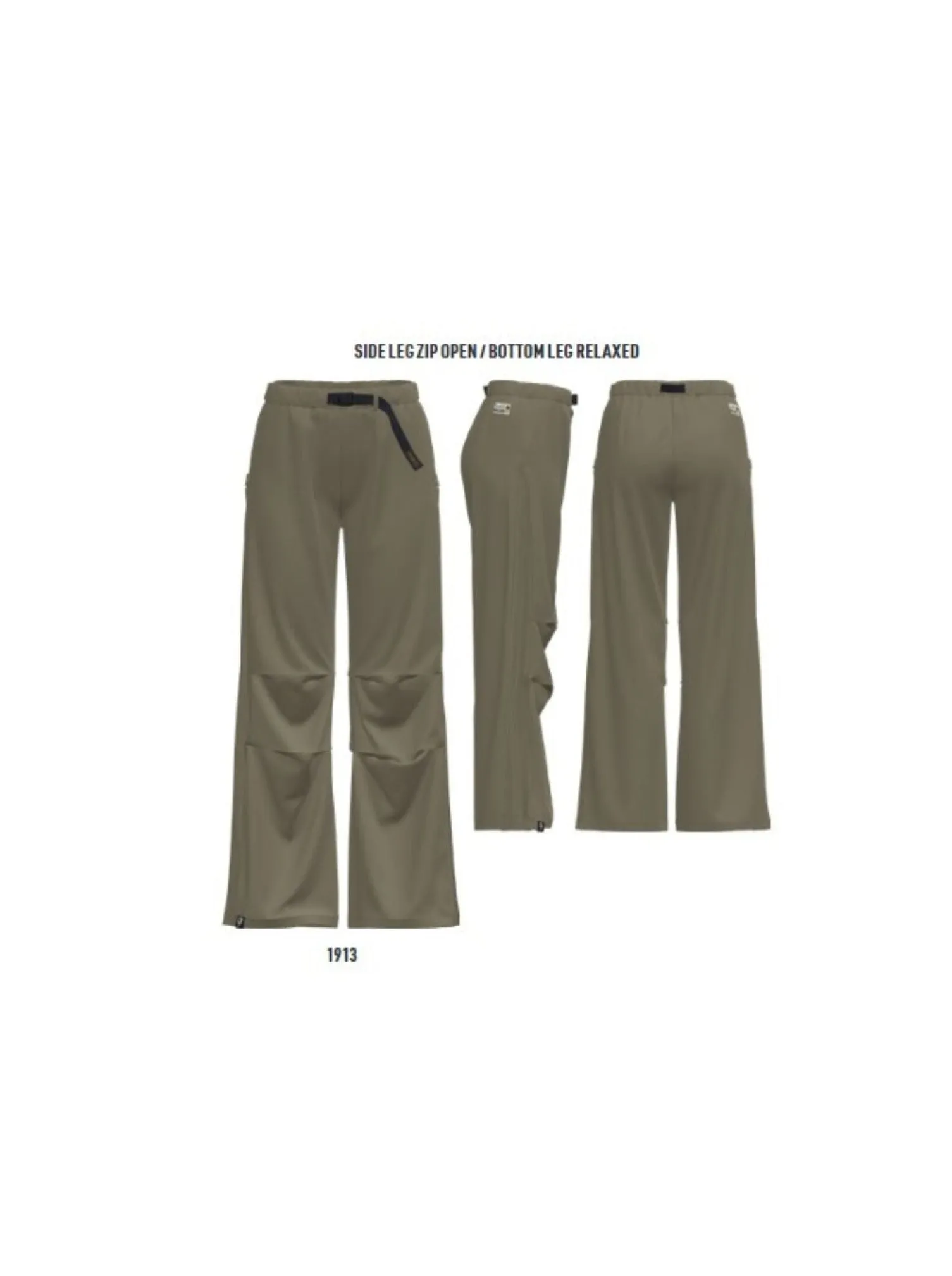 Spaghetti Boulder Zipper pantaloni donna