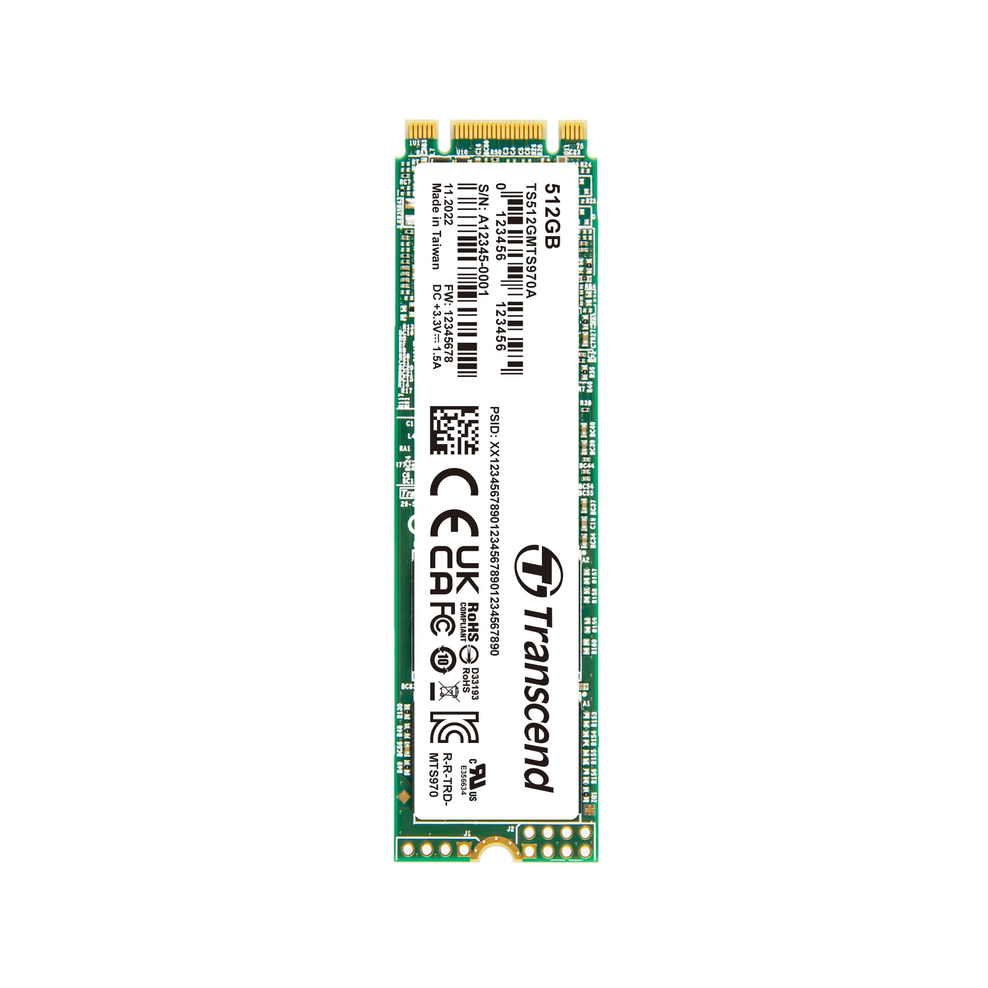 SSD Transcend Interno 512 GB SATA III