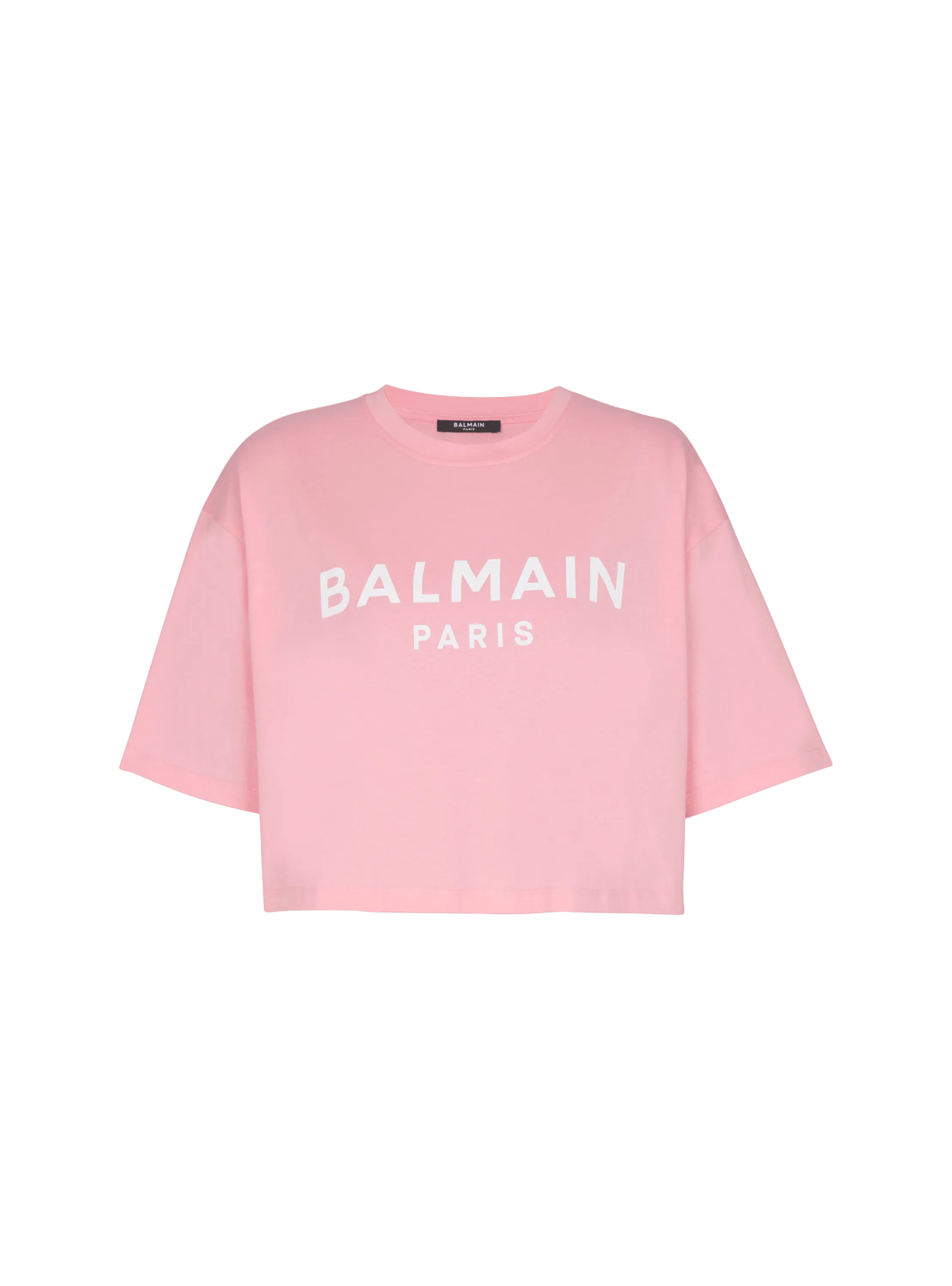 T-shirt con stampa Balmain Paris