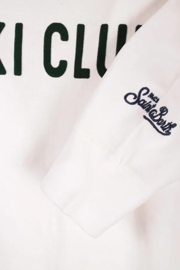 T-shirt Uomo Saint Barth Mc2 Bianco