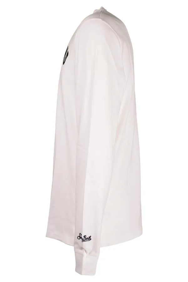 T-shirt Uomo Saint Barth Mc2 Bianco