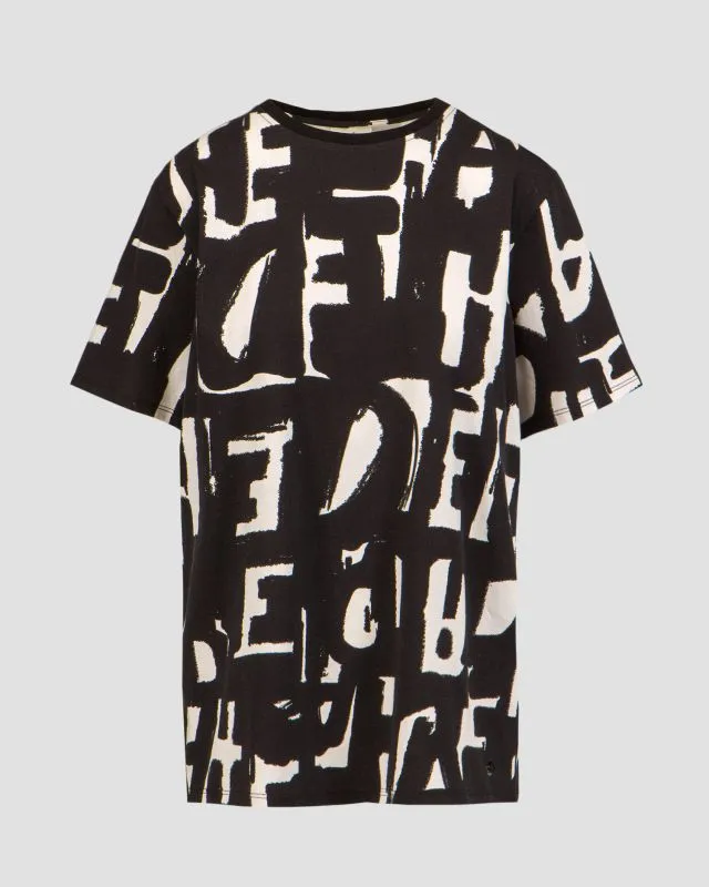 T-shirt z nadrukiem damski Deha d93610-18001