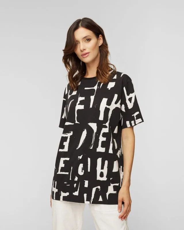 T-shirt z nadrukiem damski Deha d93610-18001