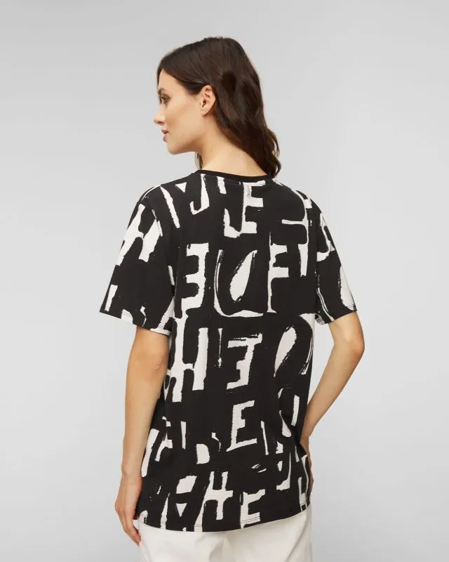 T-shirt z nadrukiem damski Deha d93610-18001