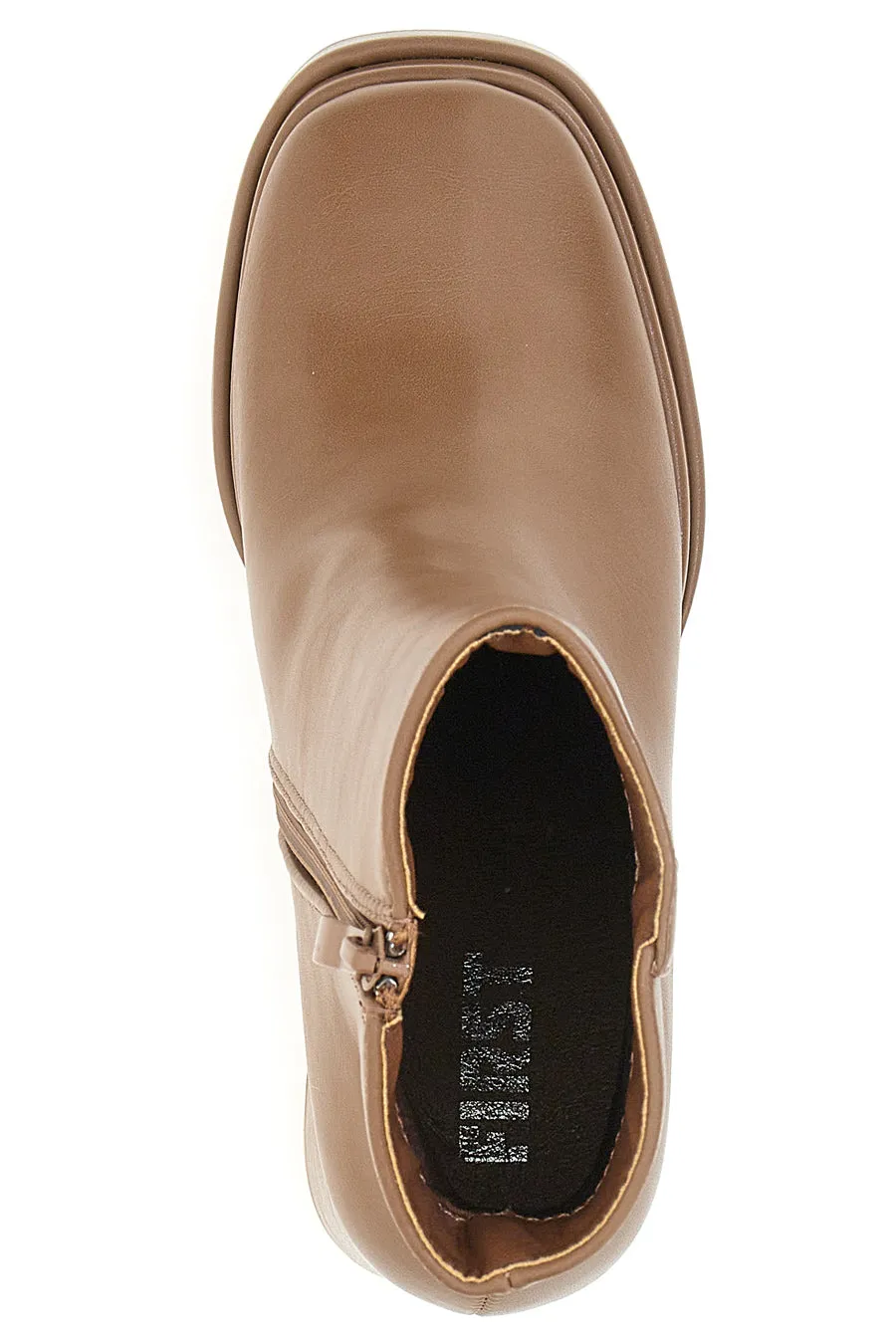   THE FIRST Ankle Boots Platform The First 906 Khaki