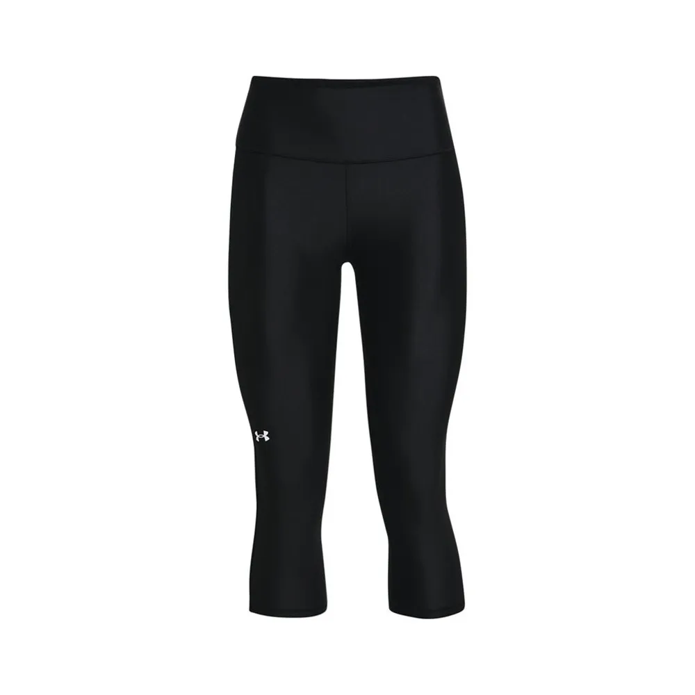 Under Armour Capri Tights Hg Nero Donna