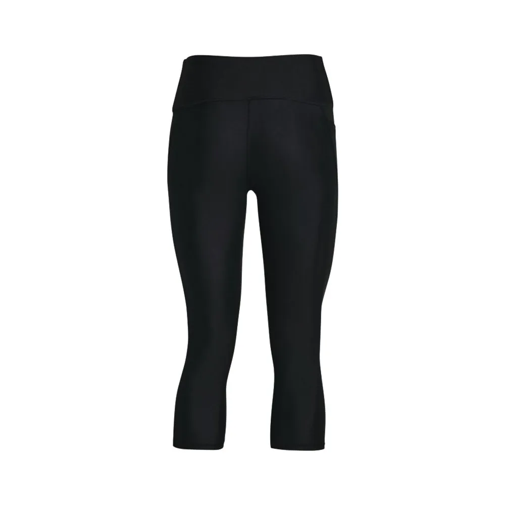 Under Armour Capri Tights Hg Nero Donna