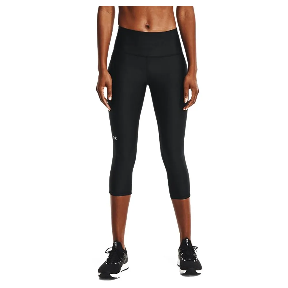 Under Armour Capri Tights Hg Nero Donna
