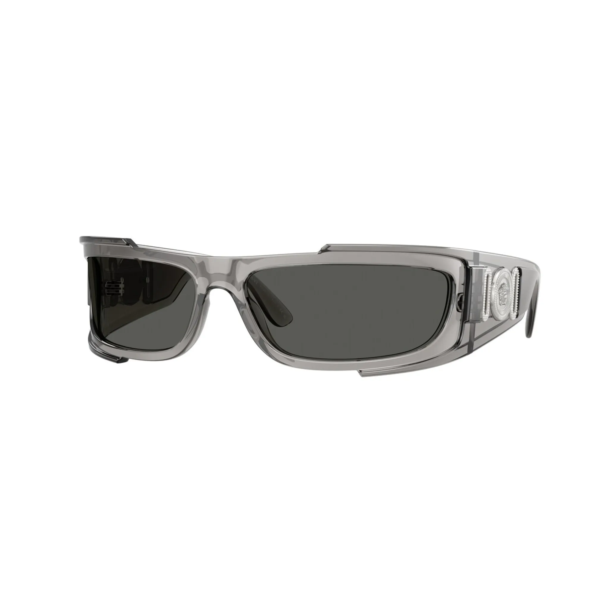   Versace VE 4446 - 593/87 Grigio Trasparente | Occhiale Da Sole Uomo 