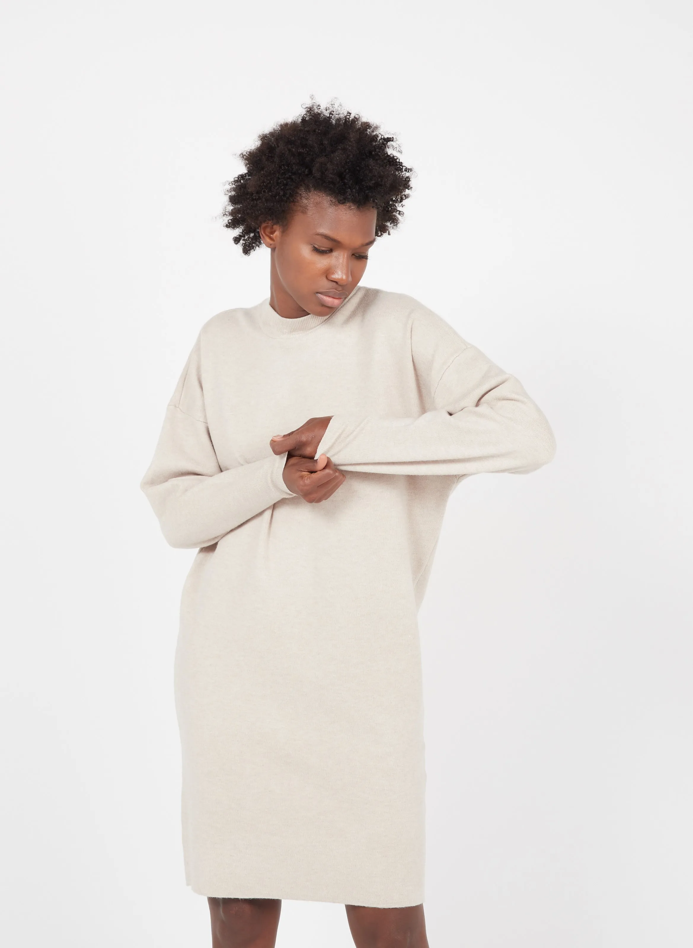  VILA   Maxi pull corto | Beige