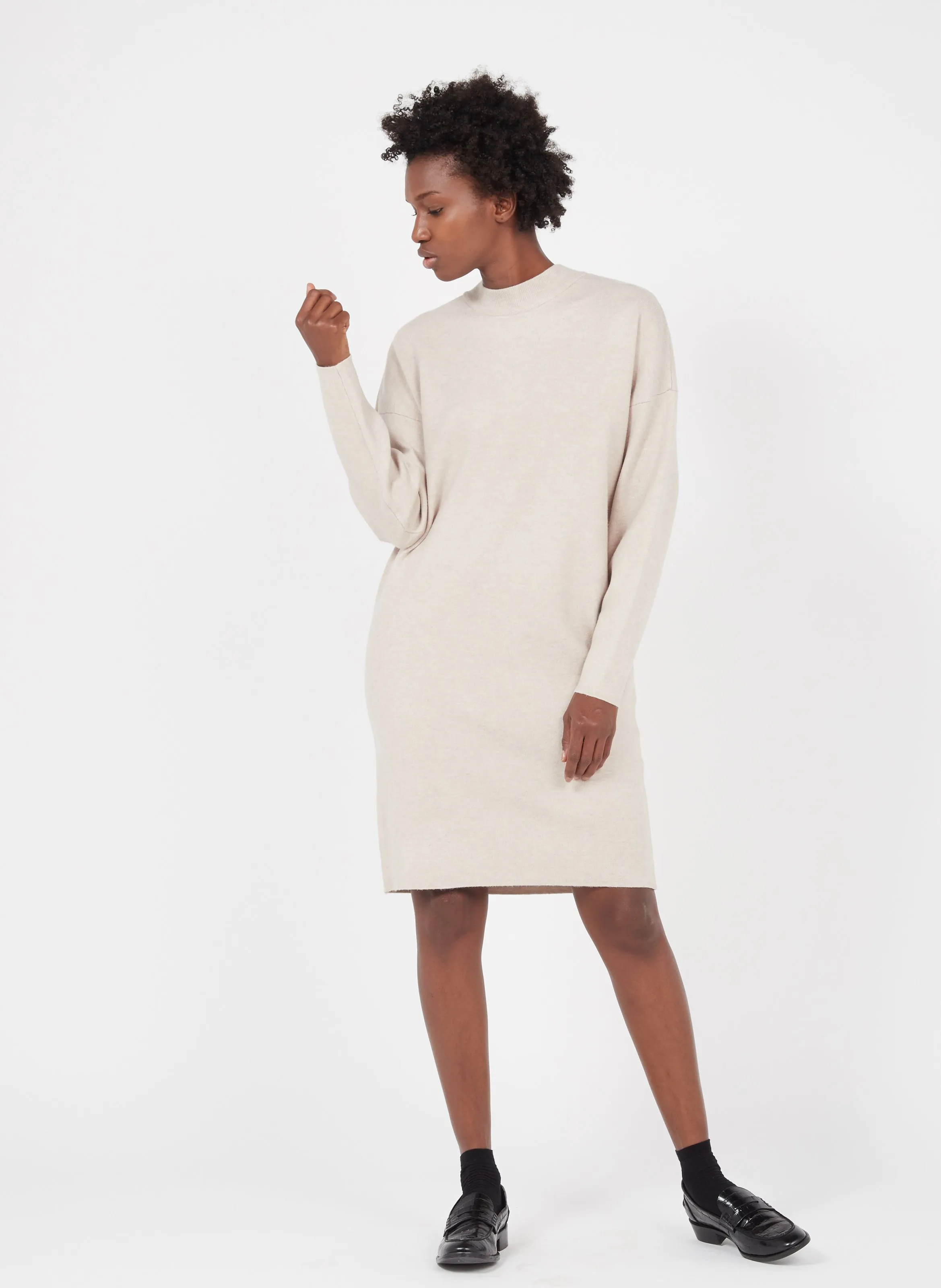  VILA   Maxi pull corto | Beige
