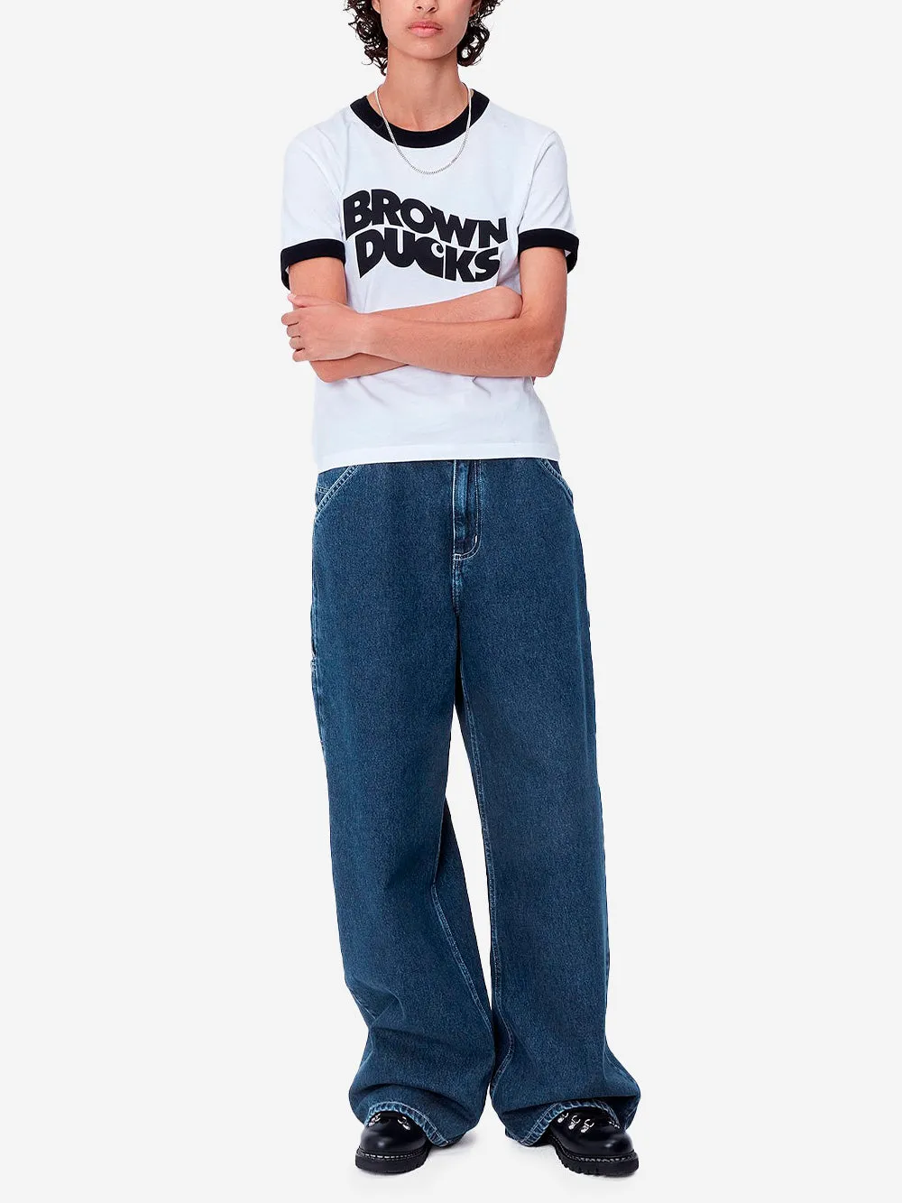 W jeans blu baggy