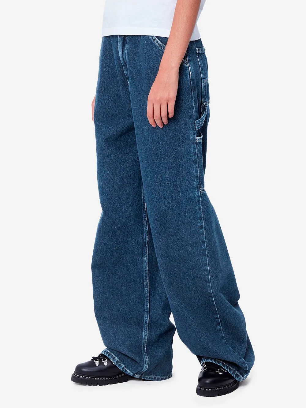 W jeans blu baggy