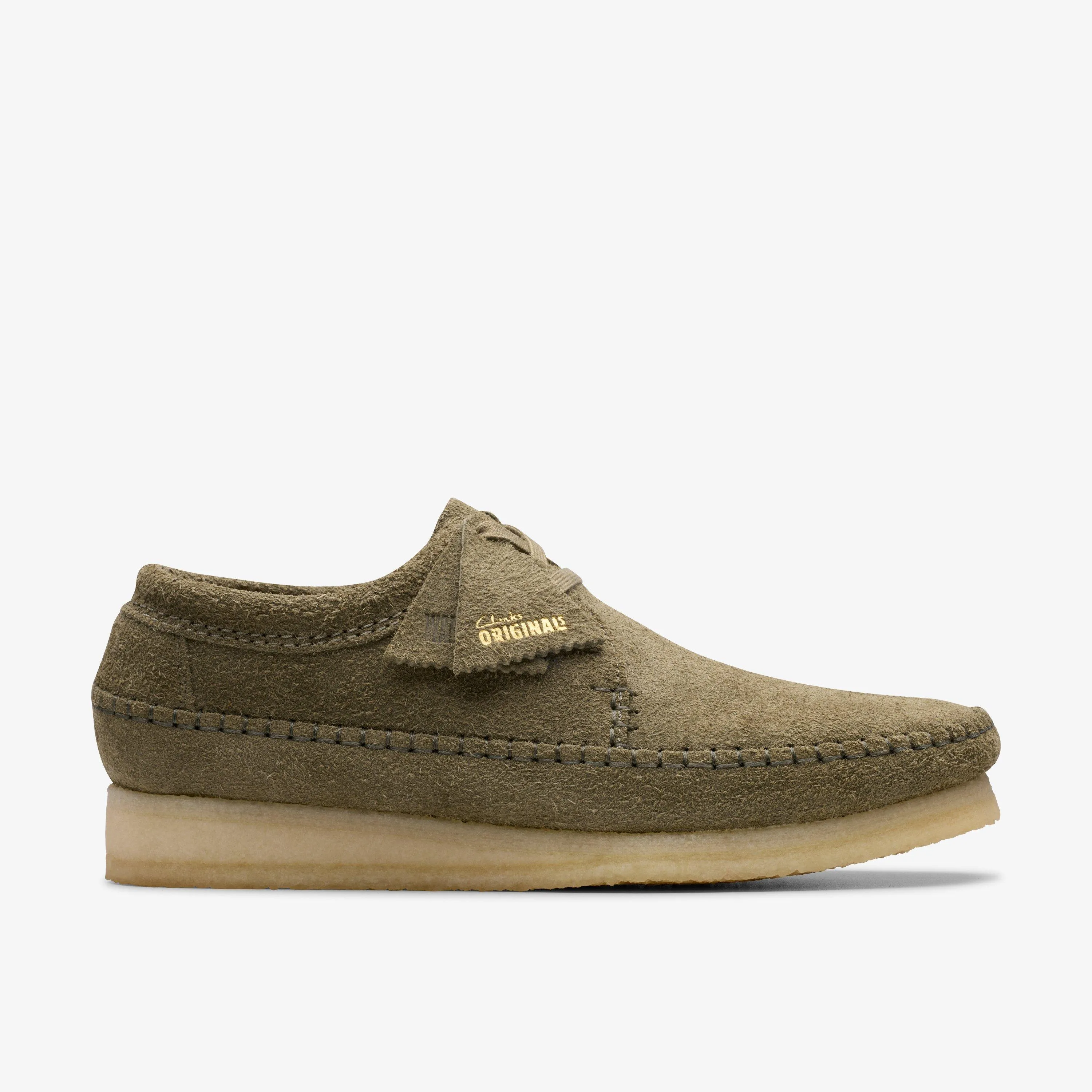 Weaver Pelle scamosciata kaki pallido