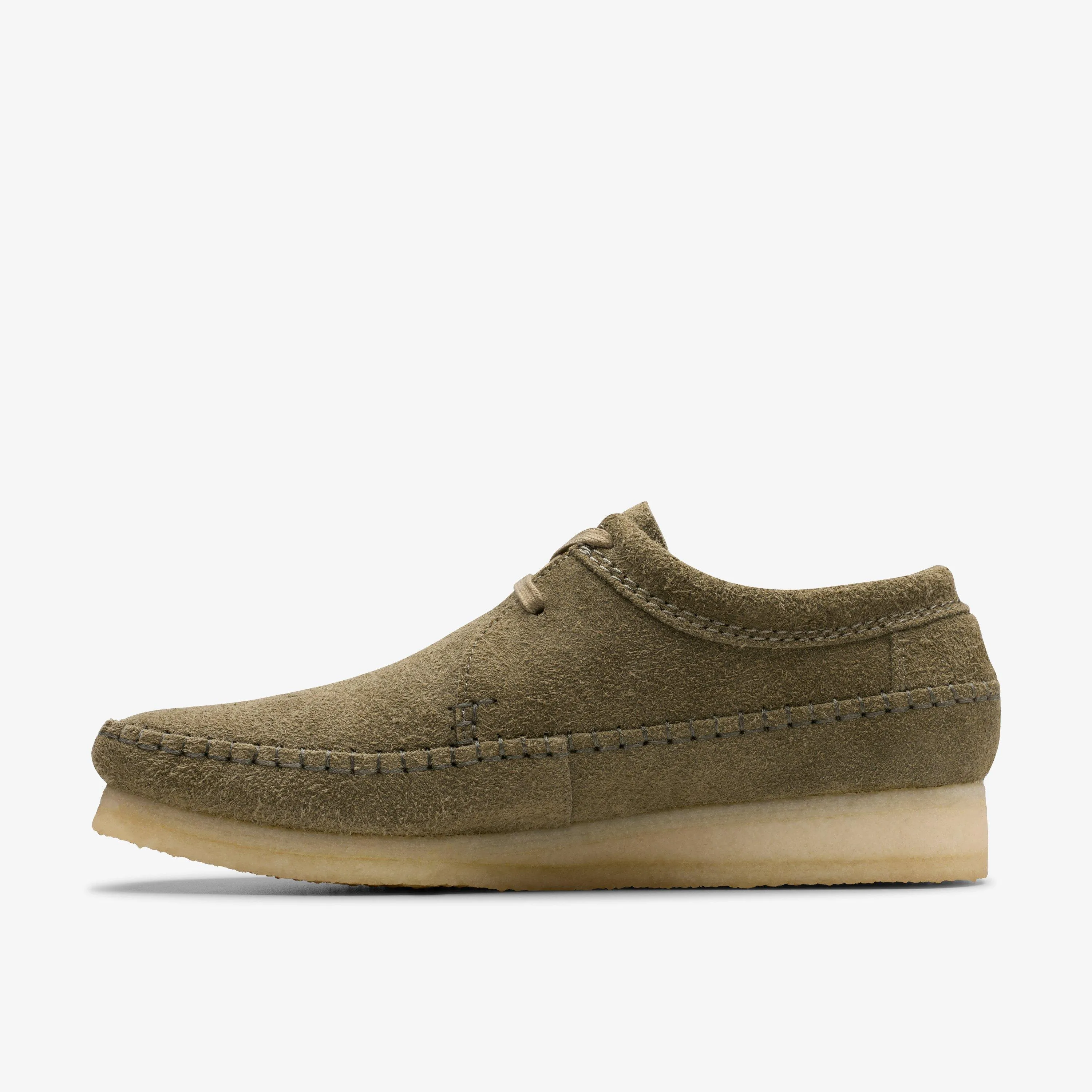 Weaver Pelle scamosciata kaki pallido