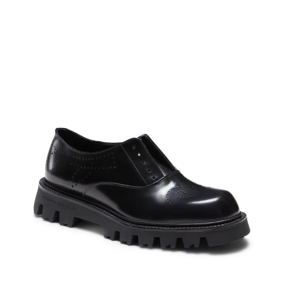 Women's leather Dandy Derby shoe