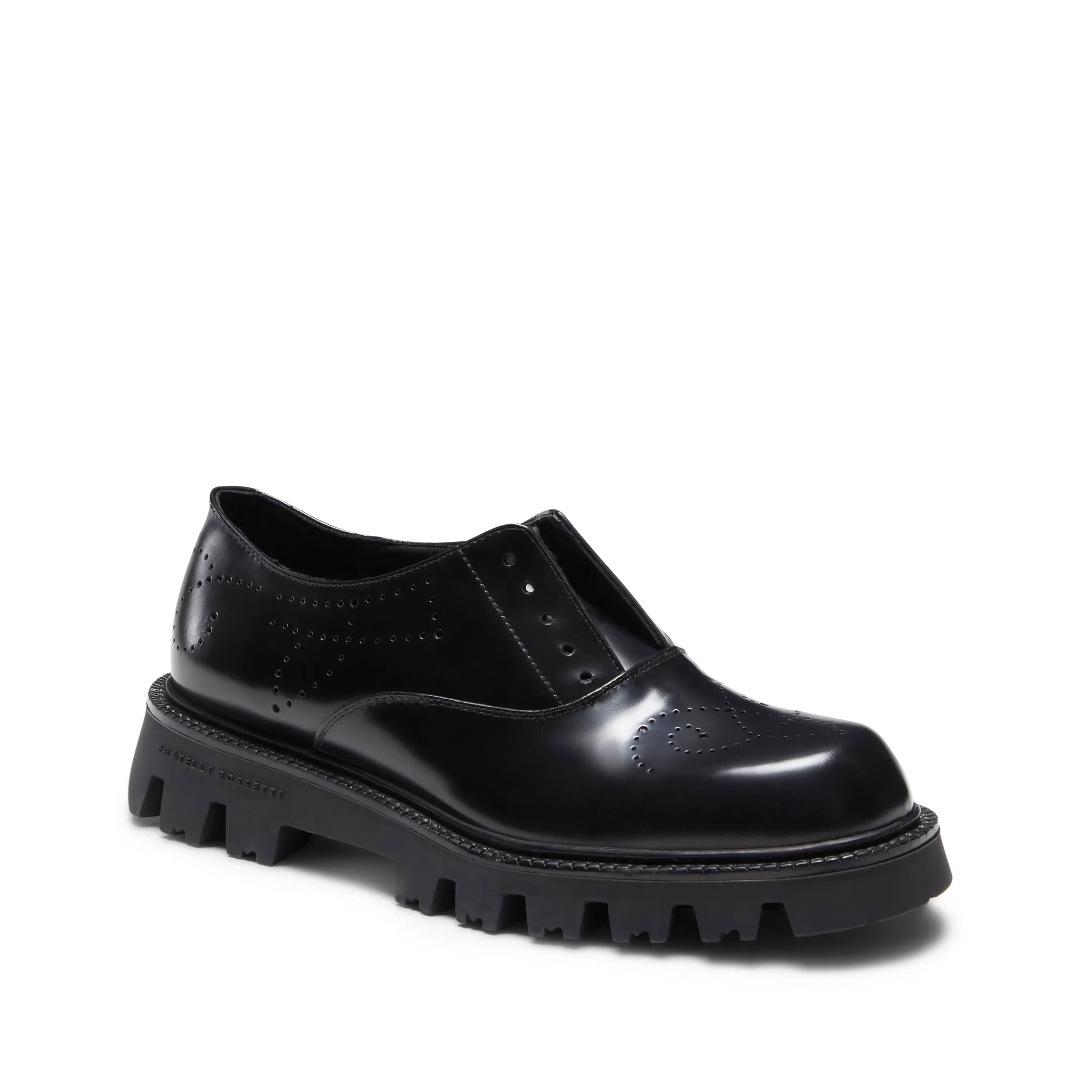 Women's leather Dandy Derby shoe