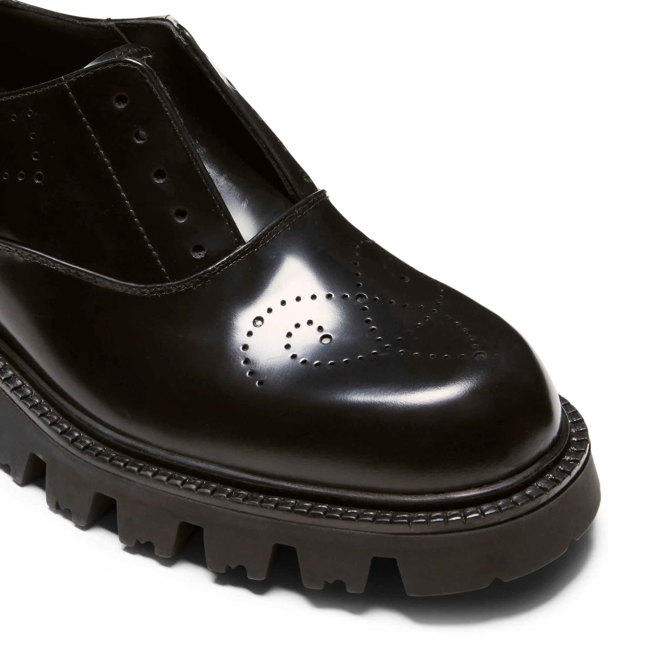 Women's leather Dandy Derby shoe