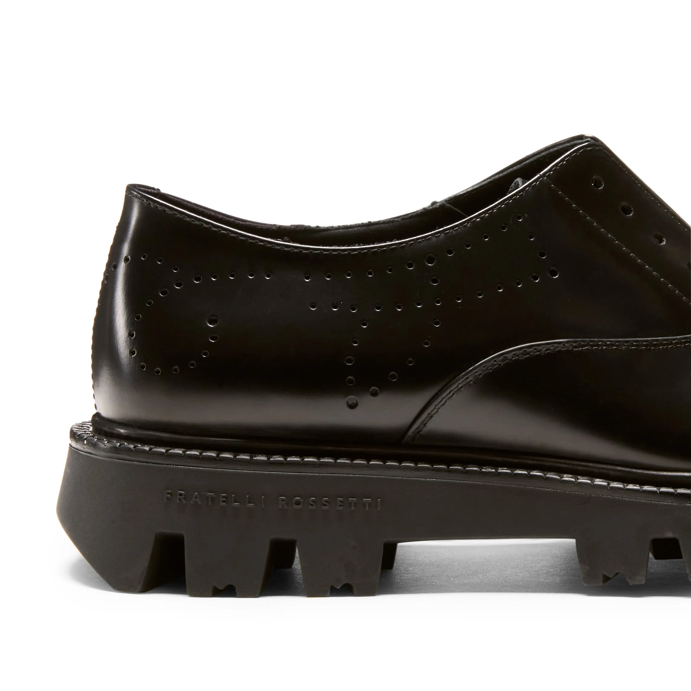 Women's leather Dandy Derby shoe