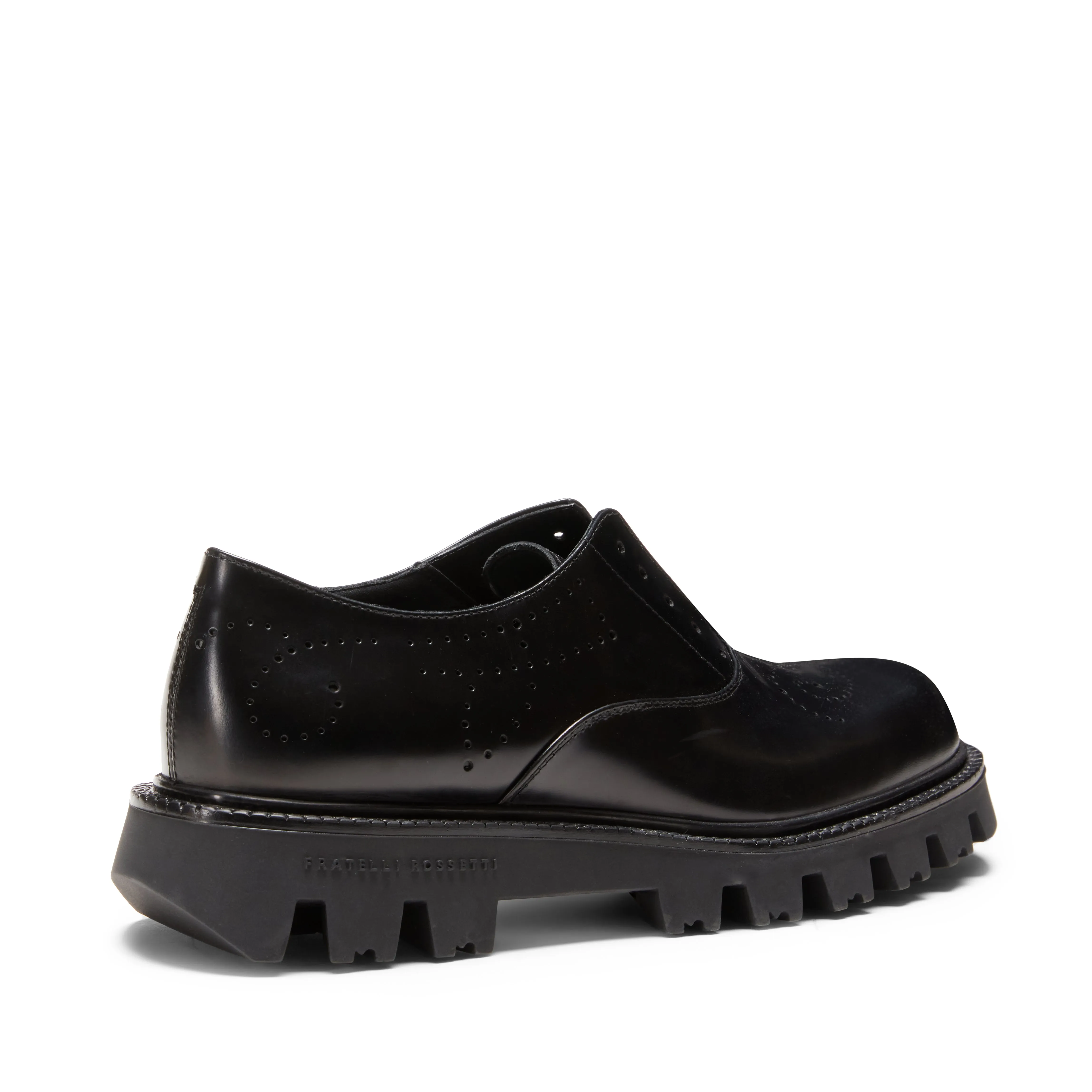 Women's leather Dandy Derby shoe